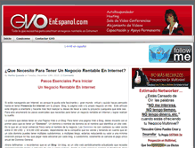 Tablet Screenshot of gvoenespanol.com